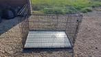 Zwarte metalen bench, Dieren en Toebehoren, Ophalen, Zo goed als nieuw