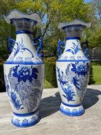 2 grote Chinese vazen, Ophalen of Verzenden