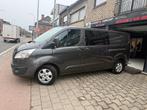 Transit Custom Lang 6Place *Automatique*Netto 16529, Autos, Camionnettes & Utilitaires, Argent ou Gris, Achat, Euro 6, Entreprise