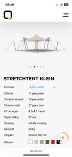 Stretchtent (Q-tent), Ophalen, Opvouwbaar, 2 meter of meer, Zo goed als nieuw