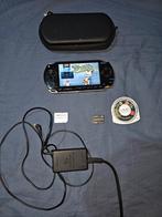 Sony PSP 1003-console + UMD GTA + kaart van 4 GB + kaart van, Ophalen of Verzenden, Zo goed als nieuw, PSP