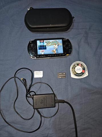 Sony PSP 1003-console + UMD GTA + kaart van 4 GB + kaart van beschikbaar voor biedingen