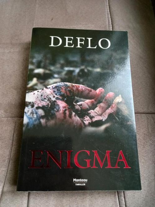 Luc Deflo - Enigma, Boeken, Thrillers, Gelezen, België, Ophalen of Verzenden
