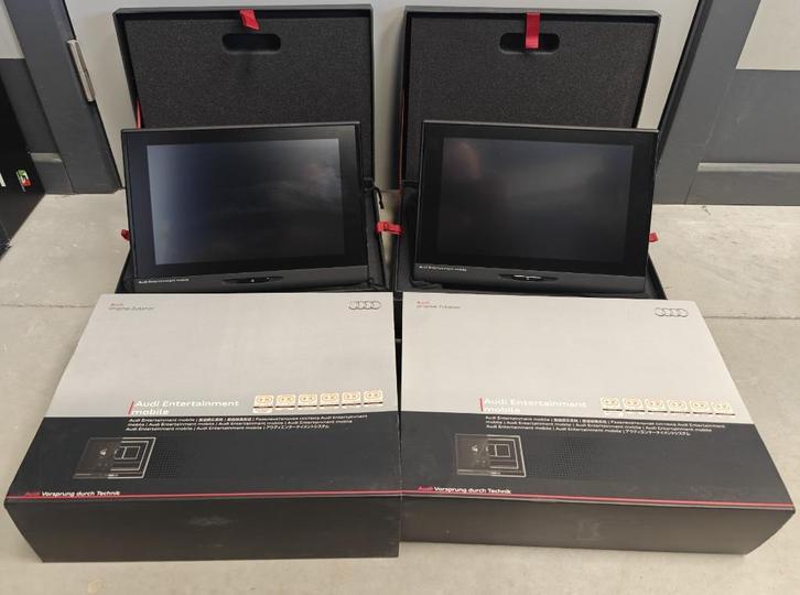 Audi Entertainment Mobiele schermen, Auto diversen, Auto-accessoires, Zo goed als nieuw, Ophalen of Verzenden