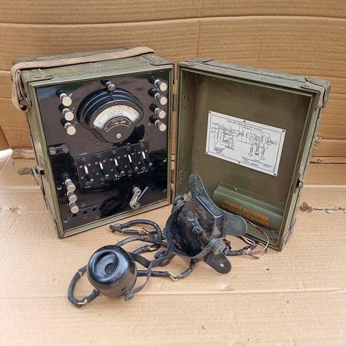 Signal Corps - Test Set EE-65B - U.S Army WW2, Collections, Objets militaires | Seconde Guerre mondiale, Armée de terre, Enlèvement