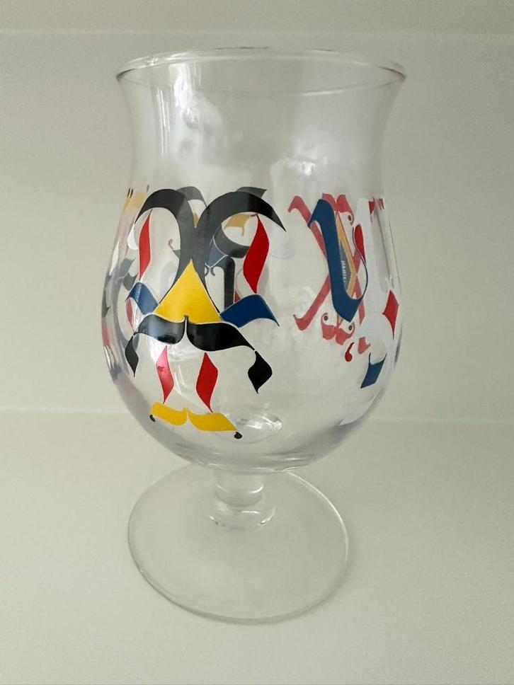 DUVEL glas Art Collection 2012 LETMAN - Nieuw en ongebruikt!, Verzamelen, Glas en Drinkglazen, Nieuw, Bierglas, Ophalen of Verzenden