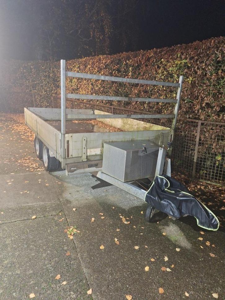 remorque Anssems tribenne 3000Kg., Autos : Divers, Remorques, Utilisé, Enlèvement