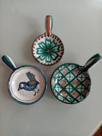 Trois caquelons céramiques Vallauris /Robert Picault 50/60s, Enlèvement ou Envoi