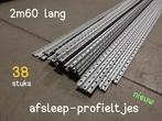 afstrijkprofiel - afsleepprofiel 260 cm - 38 stuks, Ophalen