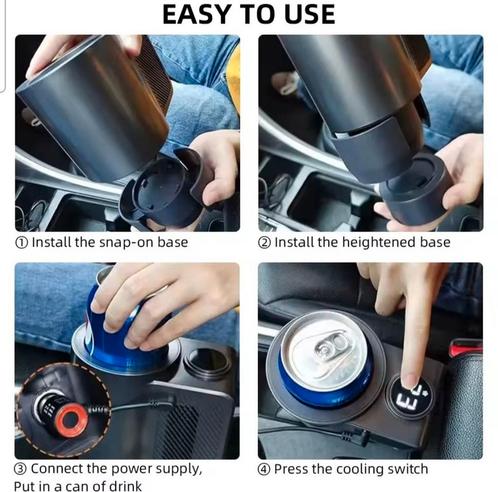Nooit Meer Lauwe Koffie of Warme Frisdrank, Elektronische apparatuur, IJsmachines, Verzenden