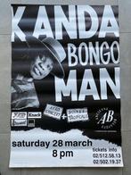 Poster Kanda Bongo Man in AB Brussel, Collections, Comme neuf, Enlèvement ou Envoi