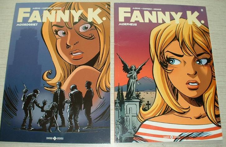 Fanny K nrs 1 en 2, Boeken, Stripverhalen, Meerdere stripboeken, Ophalen of Verzenden