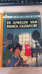 Strip Kuifje: De juwelen van Bianca Castafiore eerste druk, Boeken, Gelezen, Eén stripboek, Ophalen of Verzenden, Hergé
