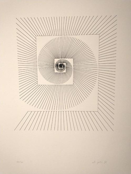 Uli Pohl - Zeefdruk - 84/100 - 1975, Antiek en Kunst, Kunst | Litho's en Zeefdrukken, Ophalen of Verzenden