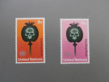 Postzegels Verenigde Naties 1973 New York
