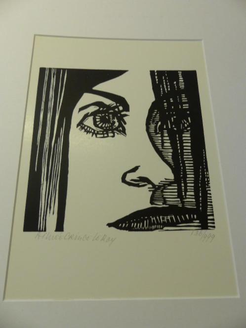 AIMEE CRINCE LE ROY, zeefdruk/offset vanaf houtsnede, Antiek en Kunst, Kunst | Litho's en Zeefdrukken, Ophalen of Verzenden