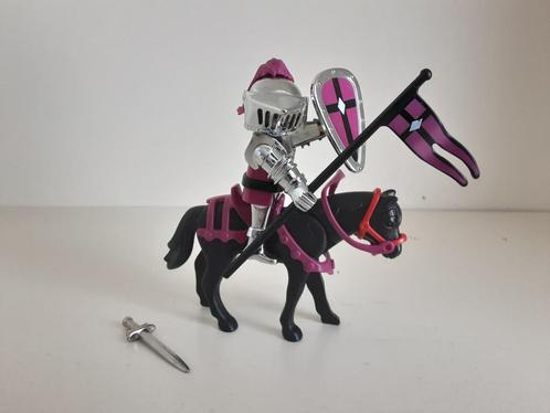 Playmobil zilveren ridder, Kinderen en Baby's, Speelgoed | Playmobil, Zo goed als nieuw, Complete set, Ophalen of Verzenden