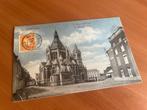 Carte postale Bonsecours: Grand'Place/Basilique-1913, Verzenden, Voor 1920, Gelopen, Henegouwen