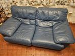 *DEAL* Canapé premium 2 places en cuir premium - bleu, Maison & Meubles, Enlèvement ou Envoi, Utilisé, Cuir