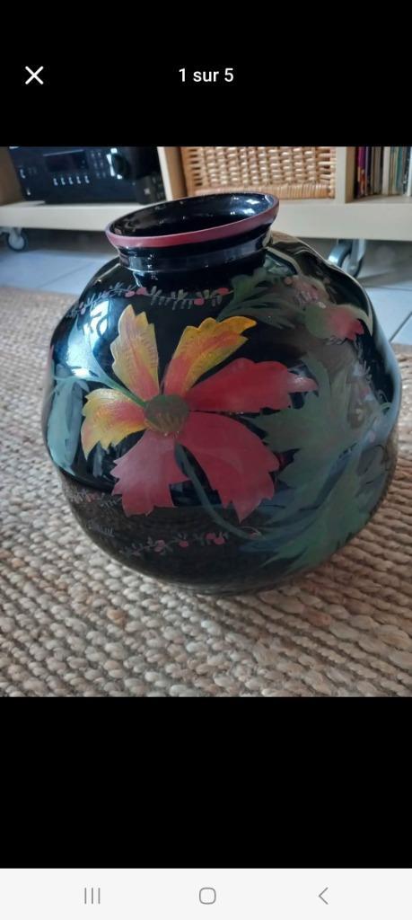 Vase signé, Antiquités & Art, Antiquités | Vases, Enlèvement