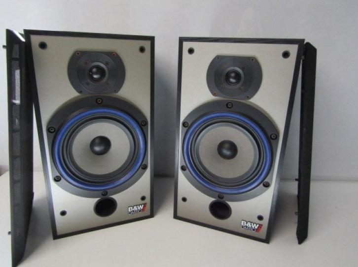 Actieve B&W Monitors., Audio, Tv en Foto, Luidsprekerboxen, Zo goed als nieuw, Front, Rear of Stereo speakers, 60 tot 120 watt