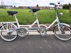 RARE GRAZIELLA CARNIELLI TANDEM PLIABLE RESTAURÉ, Vélos & Vélomoteurs, Vélos | Vélos pliables, Autres marques, Vitesses, Enlèvement ou Envoi