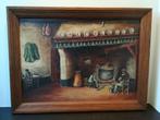 schilderij, Ophalen, Gebruikt, Schilderij, 75 tot 100 cm
