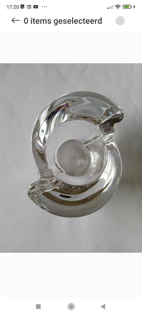 Kristallen 'Amalfi' kaarsenhouder, Antiek en Kunst, Antiek | Glaswerk en Kristal, Ophalen