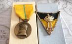 Albert I-medaille met insigne, Verzamelen, Militaria | Tweede Wereldoorlog, Verzenden, Luchtmacht, Lintje, Medaille of Wings