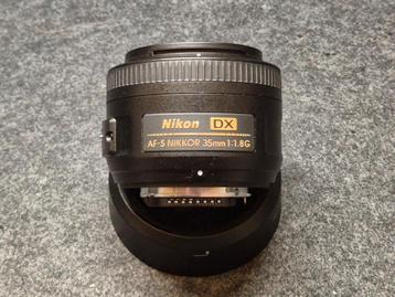 AF-S Nikkor 35mm f1.8 voor Nikon beschikbaar voor biedingen