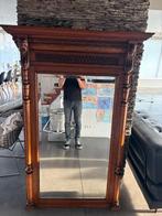 Antieken spiegel, Antiek en Kunst, Ophalen, 100 tot 150 cm