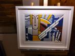 Litho van Roy lichtestein, Antiek en Kunst, Kunst | Litho's en Zeefdrukken, Ophalen of Verzenden