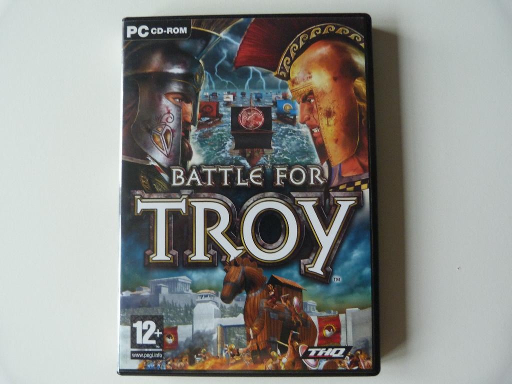 Battle For Troy [PC], Games en Spelcomputers, Games | Pc, Zo goed als nieuw, Strategie en Constructie, 1 speler, Vanaf 12 jaar