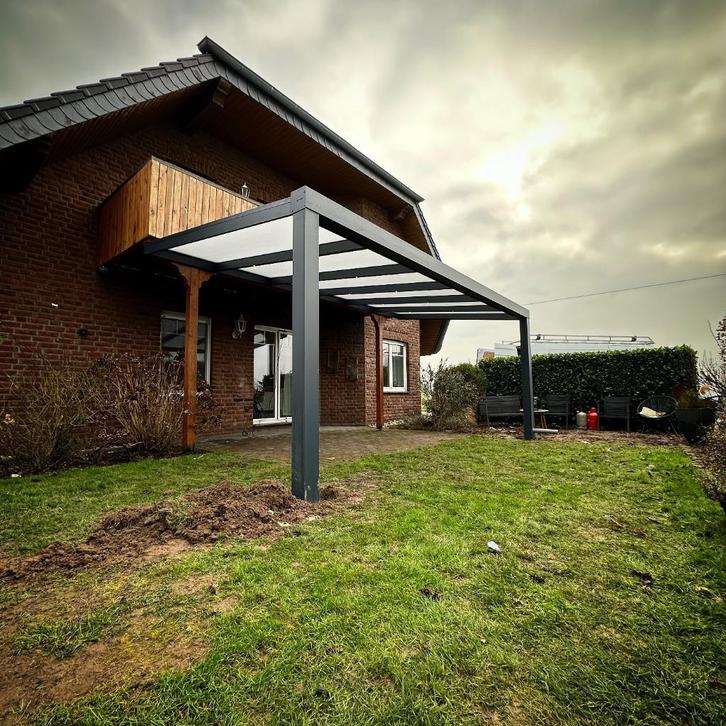 Veranda Carport Terrasoverkappingen glazenschuifwanden, Tuin en Terras, Tuinwanddecoratie, Nieuw, Ophalen of Verzenden