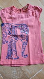 Roze T-shirt met olifant - Someone - maat 134 (9 jaar), Enfants & Bébés, Vêtements enfant | Taille 134, Fille, Chemise ou À manches longues