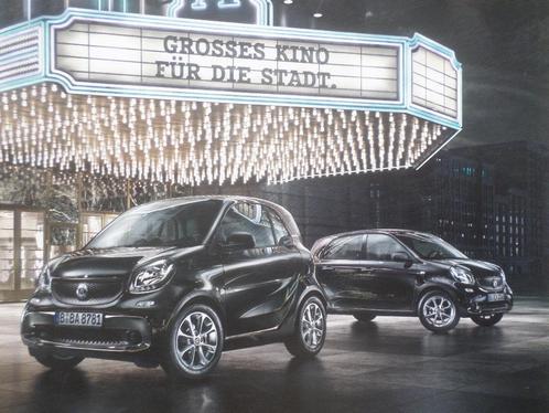 Smart Fortwo & Forfour Blackbuster Edition brochure, Boeken, Auto's | Folders en Tijdschriften, Ophalen of Verzenden