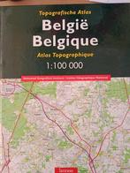 atlas van België, Boeken, Ophalen of Verzenden, 1800 tot 2000, België, Landkaart