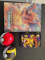 Pokemon gadgets (portefeuille kaft en ballen), Ophalen