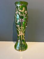 Art Nouveau vaas Legras&Cie afgewerkt met bladgoud. +-1900, Antiek en Kunst, Ophalen