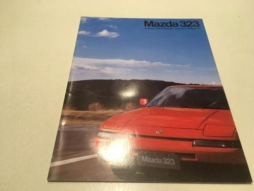 MAZDA 323 F , hatchback , sedan ... folder / brochure 1993, Boeken, Auto's | Folders en Tijdschriften, Zo goed als nieuw, Mazda