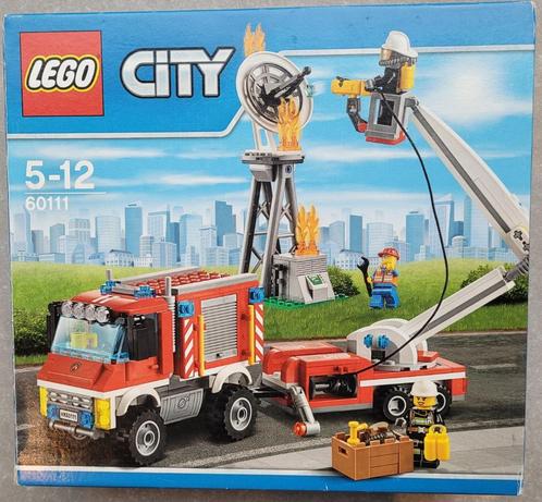 Lego City 60111 Brandweer hulpvoertuig, Kinderen en Baby's, Speelgoed | Duplo en Lego, Zo goed als nieuw, Lego, Complete set, Ophalen