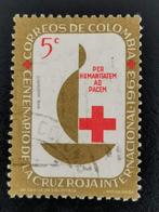 Colombie 1963 - supplément obligatoire de la Croix-Rouge, Affranchi, Amérique du Sud, Enlèvement ou Envoi