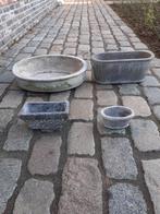 bloempotten beton-perfecte staat, Tuin en Terras, Ophalen, Gebruikt, Beton
