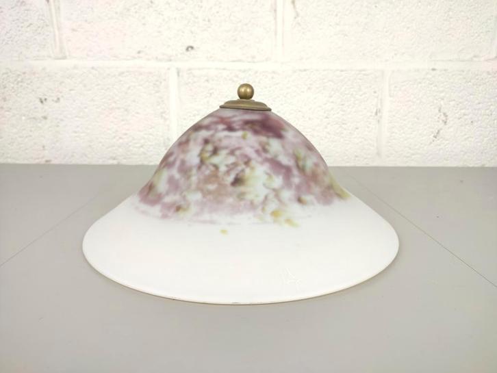 Glaspasta plafondlamp Tief, Antiek en Kunst, Antiek | Verlichting, Ophalen of Verzenden