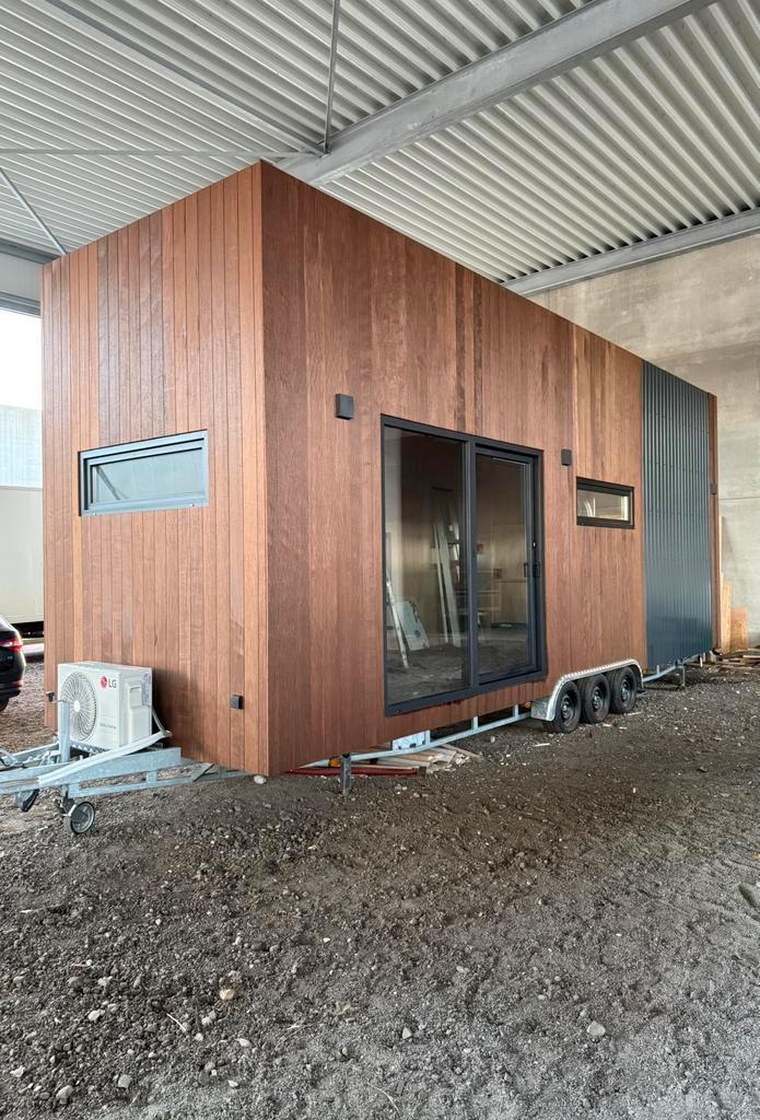 Tiny House, Tuin en Terras, Tuinhuizen, Nieuw, Overige typen, Hout, 500 cm of meer, 200 tot 400 cm, 3 ramen of meer, Ophalen