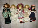 Poupées en porcelaine € 10,00, Antiek en Kunst, Ophalen of Verzenden