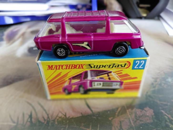 Matchbox 22d Freeman Inter City box Type "G1", Hobby en Vrije tijd, Modelauto's | Overige schalen, Zo goed als nieuw, Auto, Ophalen of Verzenden