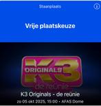 Ticket: K3 Originals., Tickets en Kaartjes