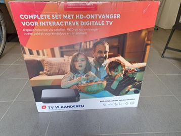 Tv vlaanderen interactieve hd ontvanger beschikbaar voor biedingen