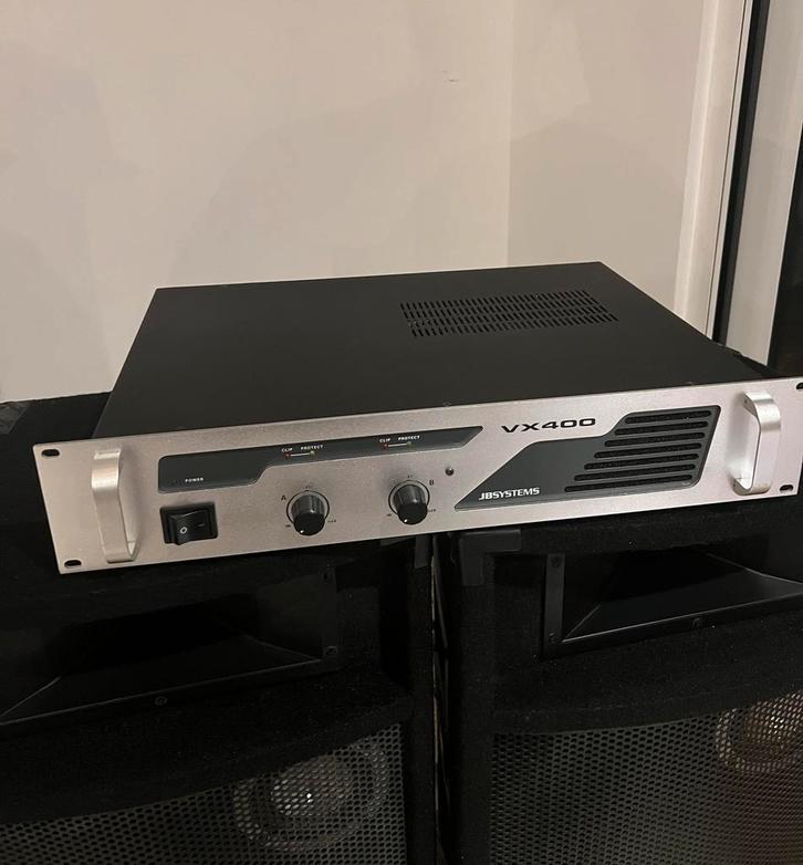 Ampli de puissance JBSystems VX400, Musique & Instruments, Amplis | Clavier, Moniteur & Sono, Utilisé, Moniteur(ampli), Moins de 500 watts